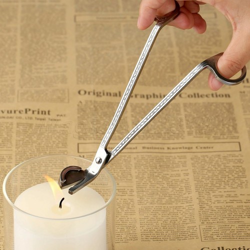 Stainless steel candle wick - candle,
