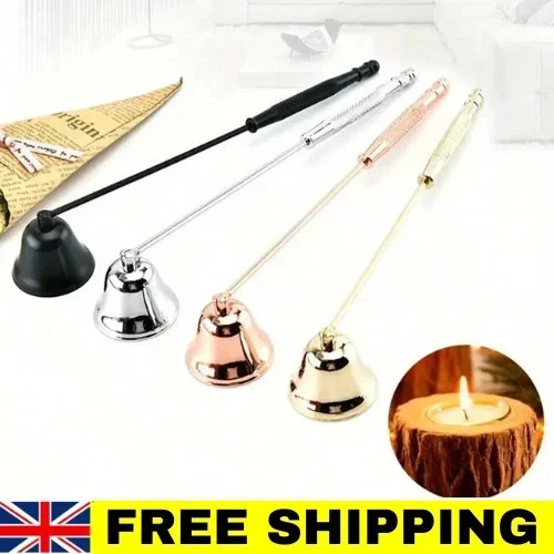 Stainless steel candle snuffer - steel,