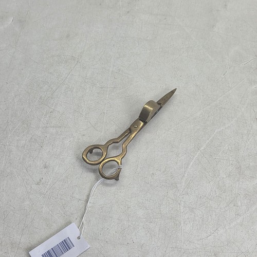 Bronze candle wick trimmer - candle,
