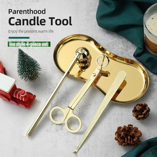 4pcs set candle - wick, trimmer