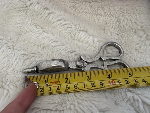 Vintage pewter scissor - 95%,