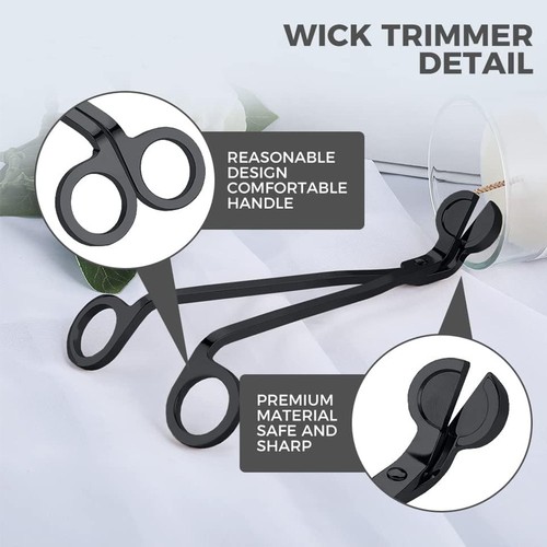 Stainless steel candle wick - steel,