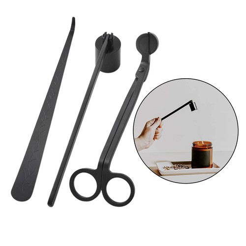 3pcs set black candle - 3pcs/set,