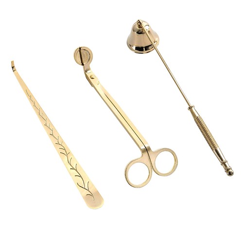 Candle snuffer set 3pcs wick - snuffer,